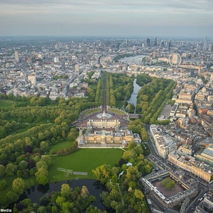 An adventurer who takes amazing pictures that reveal the beauty of London from the air