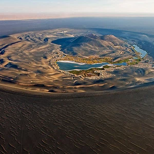 بالصور : واو الناموس .. مصدر مائي عجيب وسط الصحراء الليبية الحارقة 