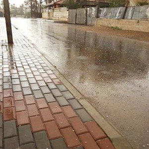 الأمطار في قرى الأغوار الشمالية