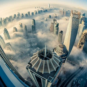 دبي - فوق الغيوم