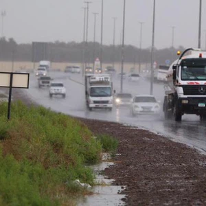 أمطار العين - عبر مركز العاصفة