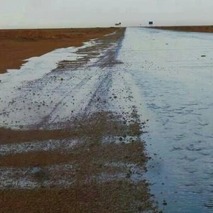 بداية الخير ..امطار عرعر صباح الخميس