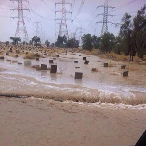 الكويت ، امطار غزيرة ، مع الشكر للمغردين