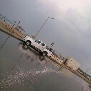 أمطار في ثول شمال جدة - تصوير حسين المزروعي