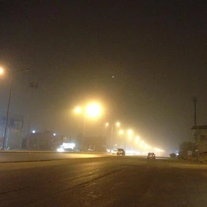 غبار الرياض - تصوير القارئ حمد