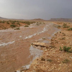 بالصور: تساقط كثيف للبَرَد على محافظة ثادق شمال غرب الرياض الإثنين