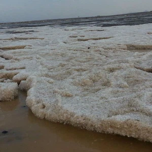  صور البردية القوية التي ضربت مركز انبوان جنوب غرب حائل عصر السبت