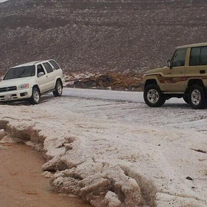 اكوام البرد بالحرة بتبوك من تصوير عيد المضلعاني