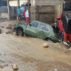 عاصفة مُدمرة وليلة مُرعبة عاشها سُكان "عكار" شمال لبنان 