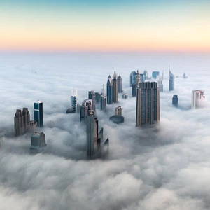 À quoi ressemble Dubaï vu du ciel ? !