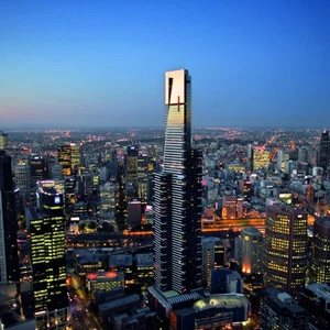 برج يوركا هو اطول مبنى فى ملبورن وواحد من اشهر الاماكن السياحية ومن بصمات سياحة استراليا الهامة 