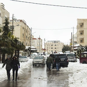 ١٠٠ صورة للعاصفة جنى في عمان بعدسة طقس العرب