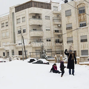 ١٠٠ صورة للعاصفة جنى في عمان بعدسة طقس العرب