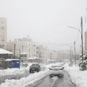 ١٠٠ صورة للعاصفة جنى في عمان بعدسة طقس العرب