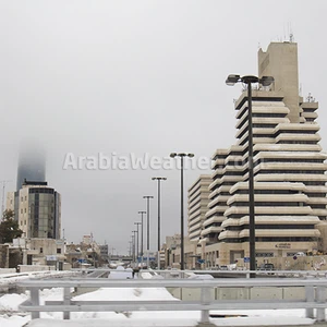 ١٠٠ صورة للعاصفة جنى في عمان بعدسة طقس العرب