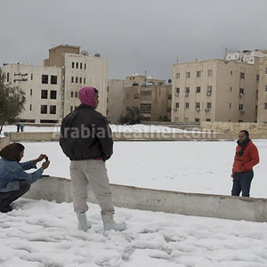 ١٠٠ صورة للعاصفة جنى في عمان بعدسة طقس العرب