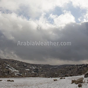 ١٠٠ صورة للعاصفة جنى في عمان بعدسة طقس العرب