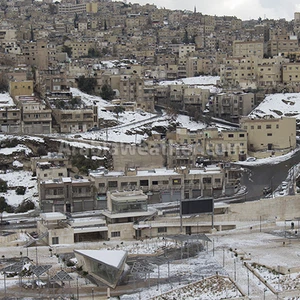 ١٠٠ صورة للعاصفة جنى في عمان بعدسة طقس العرب