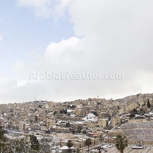 ١٠٠ صورة للعاصفة جنى في عمان بعدسة طقس العرب