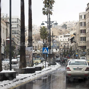 ١٠٠ صورة للعاصفة جنى في عمان بعدسة طقس العرب