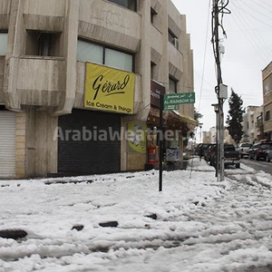 ١٠٠ صورة للعاصفة جنى في عمان بعدسة طقس العرب