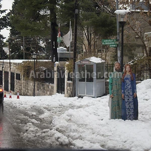 ١٠٠ صورة للعاصفة جنى في عمان بعدسة طقس العرب