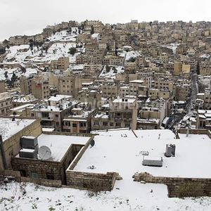 ١٠٠ صورة للعاصفة جنى في عمان بعدسة طقس العرب