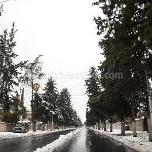 ١٠٠ صورة للعاصفة جنى في عمان بعدسة طقس العرب