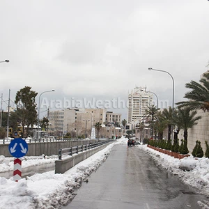 ١٠٠ صورة للعاصفة جنى في عمان بعدسة طقس العرب