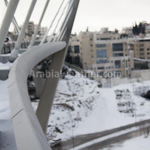 ١٠٠ صورة للعاصفة جنى في عمان بعدسة طقس العرب