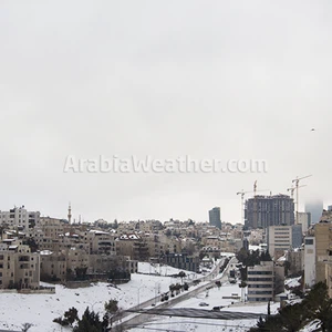 ١٠٠ صورة للعاصفة جنى في عمان بعدسة طقس العرب