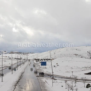 ١٠٠ صورة للعاصفة جنى في عمان بعدسة طقس العرب