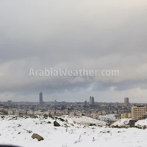 ١٠٠ صورة للعاصفة جنى في عمان بعدسة طقس العرب