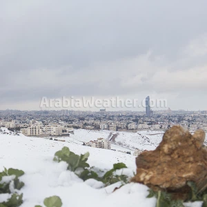 ١٠٠ صورة للعاصفة جنى في عمان بعدسة طقس العرب