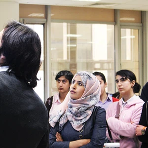 بالصور : زيارة مدرسة فرسان الاردن لمركز طقس العرب الأقليمي الثلاثاء 17-3-2015 