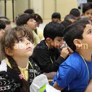 طلاب مدرسة أكاديمية الحفاظ في زيارة لمركز طقس العرب الإقليمي 