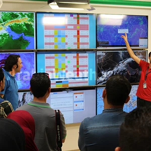 بالصور : زيارة فريق جوجل في جامعة العلوم والتكنولوجيا الاردنية  لشركة طقس العرب   ‎  
