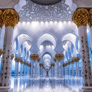 شاهد هذه الصور الرائعة من مسجد الشيخ زايد الكبير