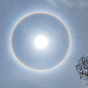 ما هي هالة الشمس Solar Halo؟