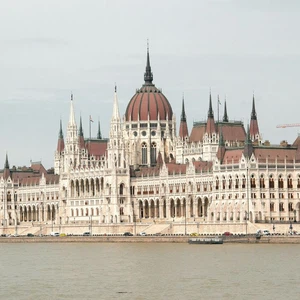 Where does the Danube River flow?