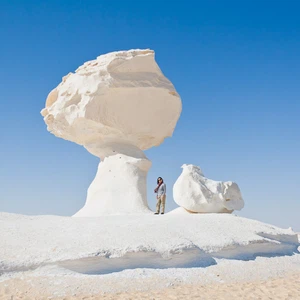 En images : Découvrez l&#39;incroyable Désert Blanc en Egypte