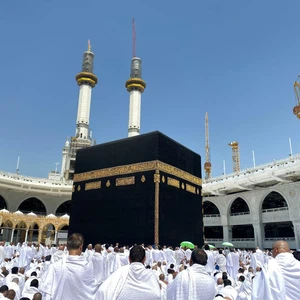 Why is the sun perpendicular to the Kaaba?