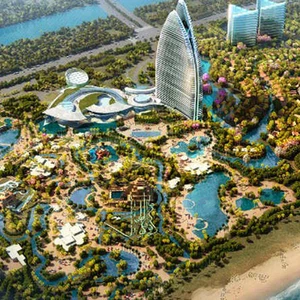 منتزه (اتلانتيس سانيا) في الصين:  منتزه مائي يطل على بحر الصين الجنوبي، سيفتتح عام 2016