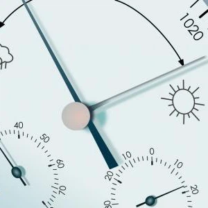 What is the unit of measurement for atmospheric pressure?