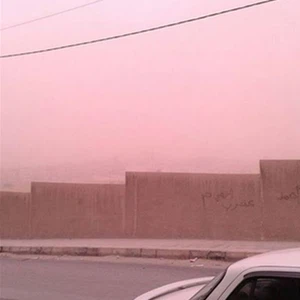 بالصور: الحالات الجوية الغريبة تطال الأردن