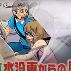 بالفيديو | شاهد أسهل طريقة لكسر زجاج السيارة والنجاة عند غرق المركبة في السيول 