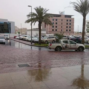 أمطار الخير في دبي - مركز العاصفة