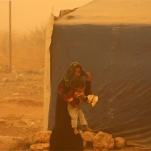 On this day in 2015 | A historical sandstorm hit the Levant ... witness