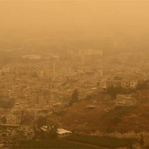 On this day in 2015 | A historical sandstorm hit the Levant ... witness