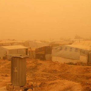 On this day in 2015 | A historical sandstorm hit the Levant ... witness